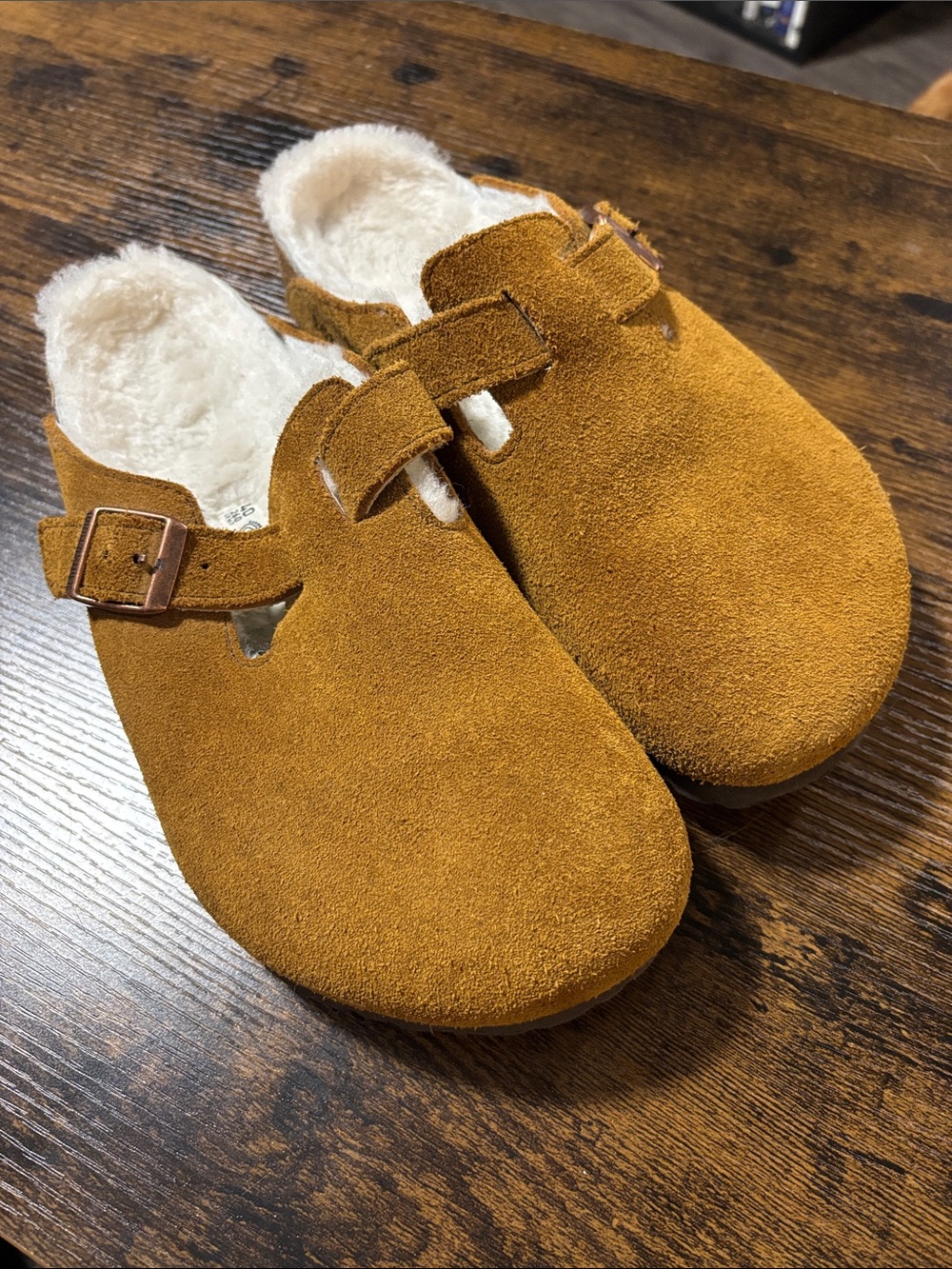 Birkenstock Boston Shearling Clogs